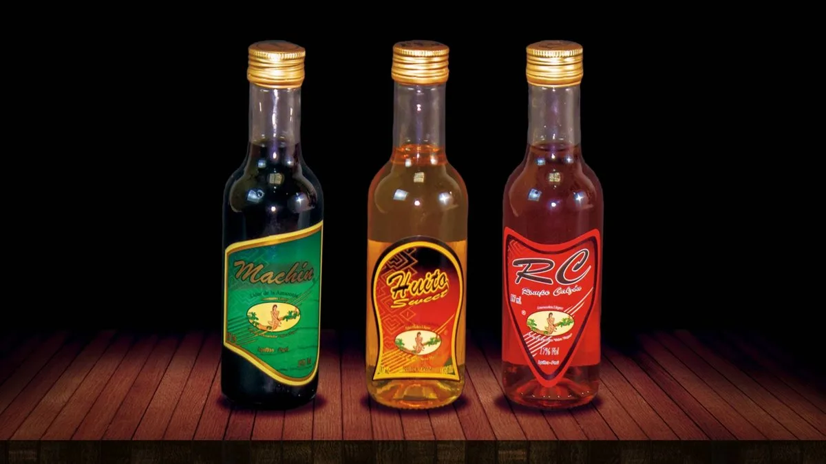 Botellas de 187 ml de Machín, HuitoSweet y RC Rompe Calzón
